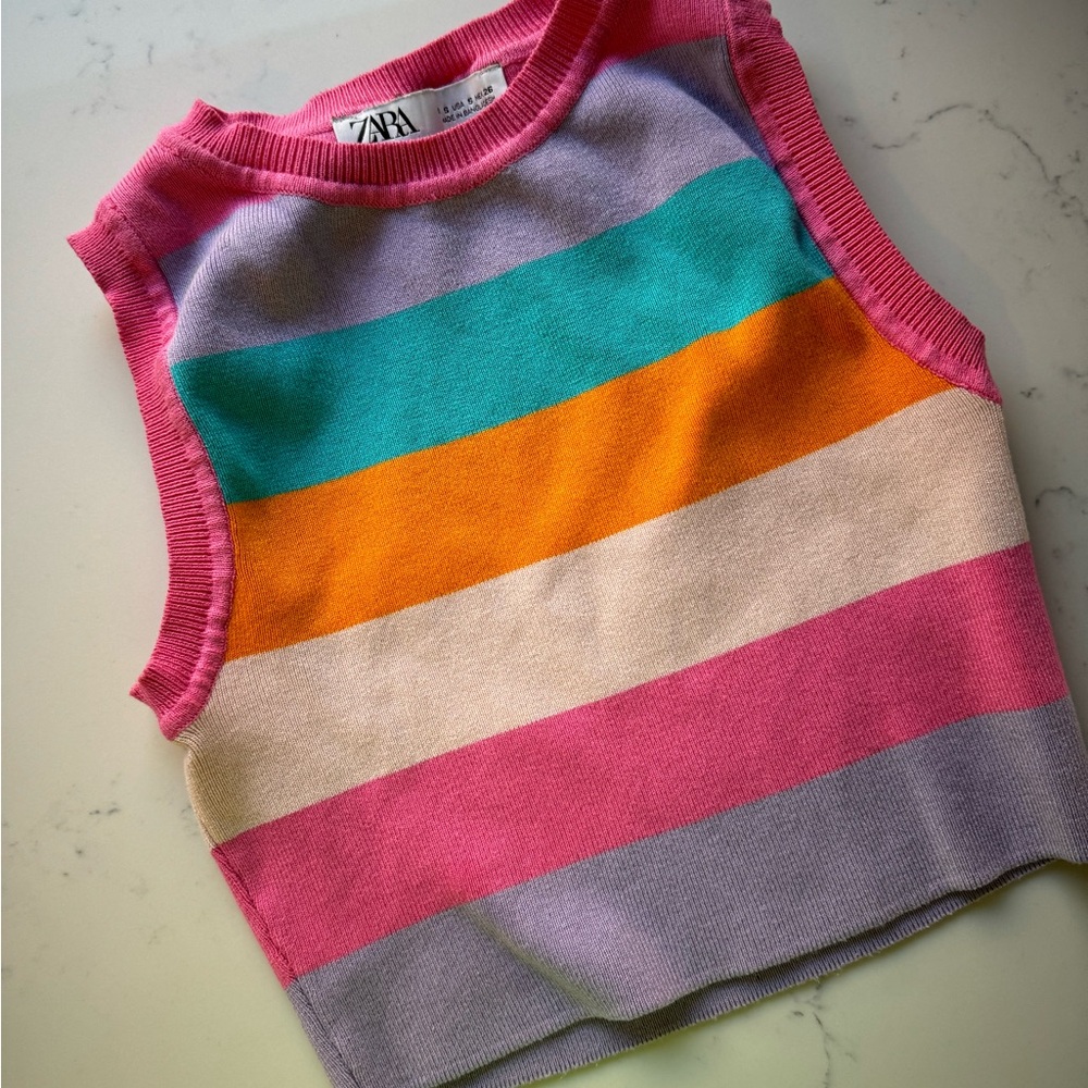 Zara crop top size small